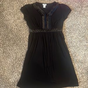 🤑 Motherhood maternity black dress